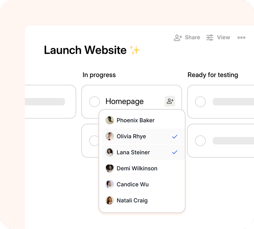 Dashboard Mockup